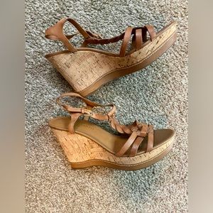Franco Dario leather wedges